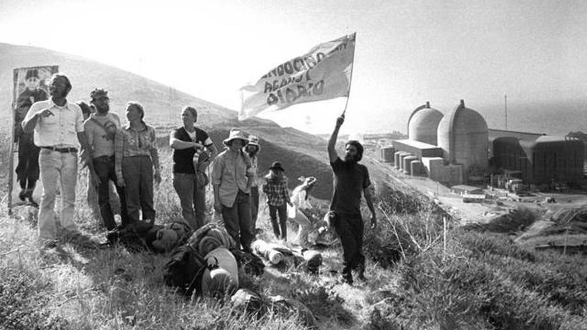 Not all Diablo Canyon protestors joined the blockades; some trespassed in small groups.
