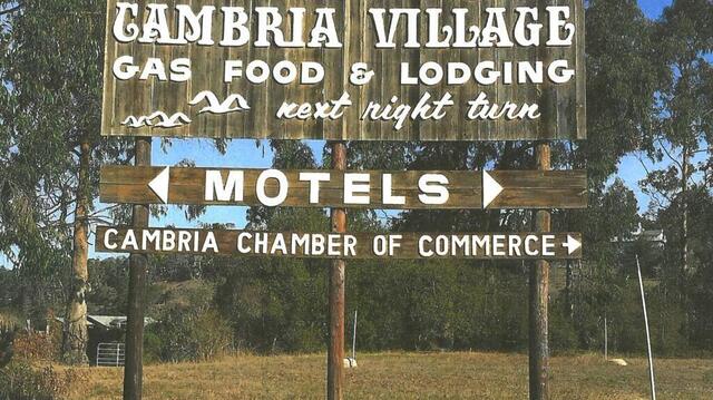 Cambria’s meadow sign has mysterious past, new coat of paint | San Luis ...