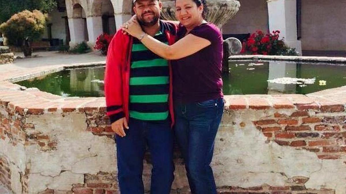 Natalia Contreras, right, donated a kidney to her husband, Manuel “Toro” Contreras. Both will be out of work for three to four months following surgery.