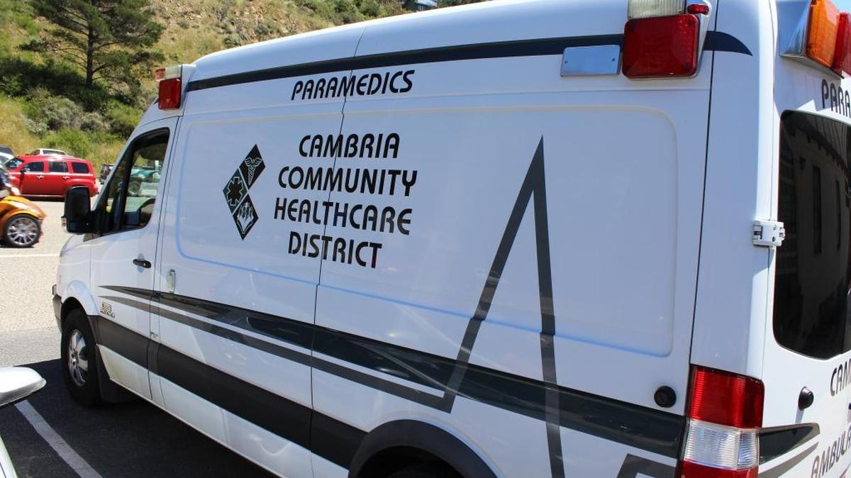 Cambria Community Healthcare District ambulance.