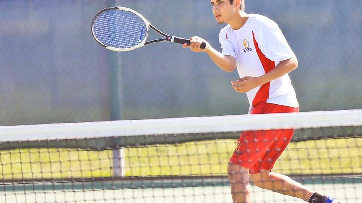 Max Rodriquez defeated his Templeton foe 6-4, 6-2, 6-3 on April 27 at Coast Union.