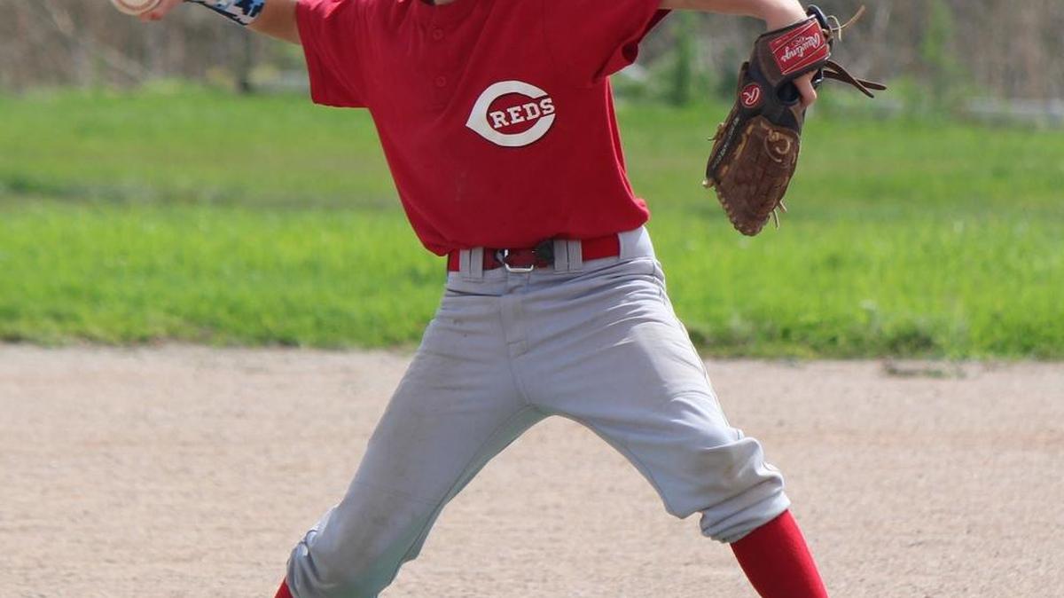 Zack Stephenson is one of several Reds players cited by coach Gary Stephenson for his pitching and hitting.