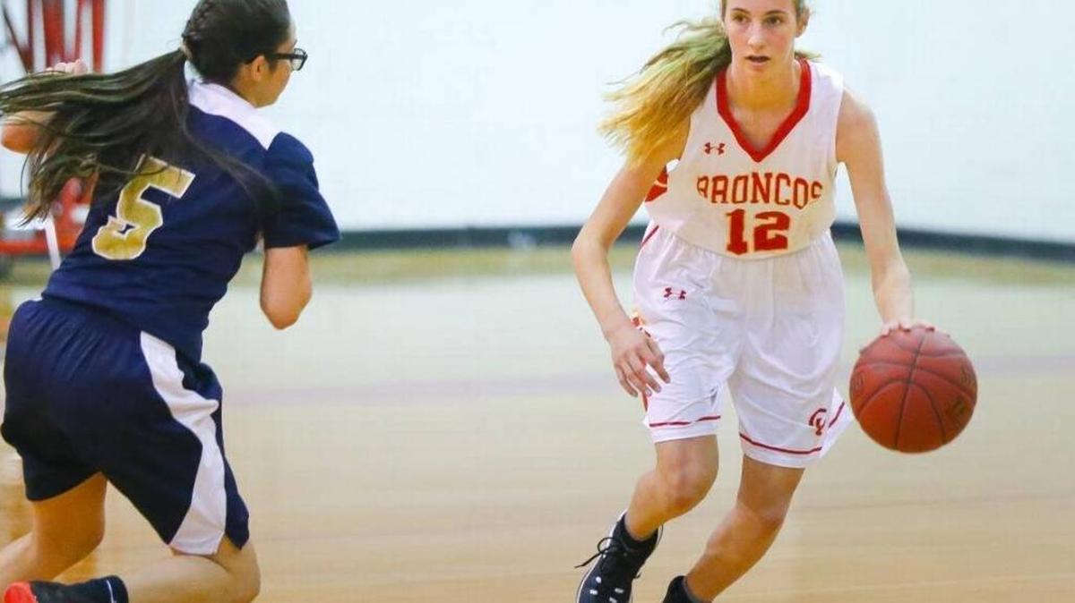 Junior Karis Lawson (pictured here in a 2016 game) was last year’s MVP for the Lady Broncos, and is expected to provide leadership for coach Keith Stowers’ 2017 basketball team.