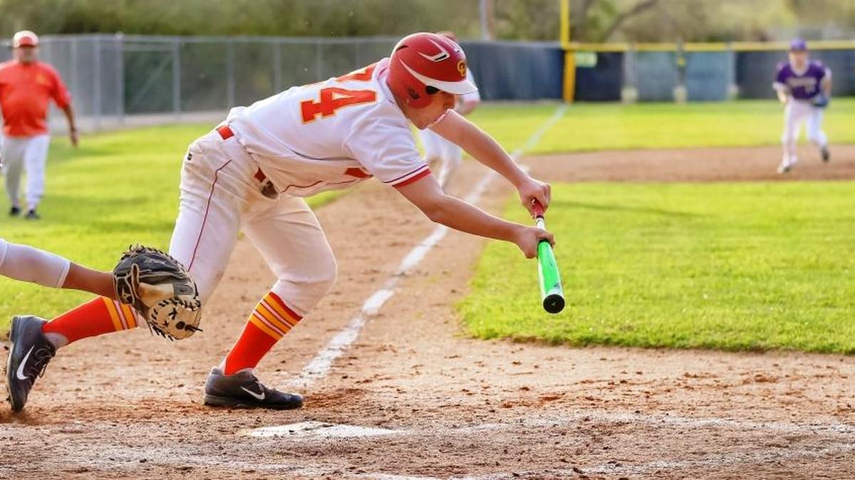 Riley Kennedy’s bunt in the bottom of the seventh March 10 against Washington Union brought in the tying run.
