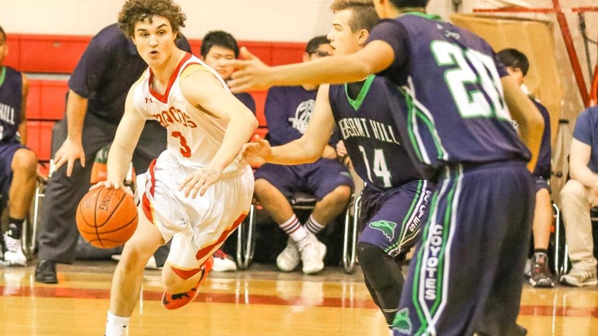 Jack MacKinnon had four steals and six points against Besant Hill on Friday, Feb. 17.