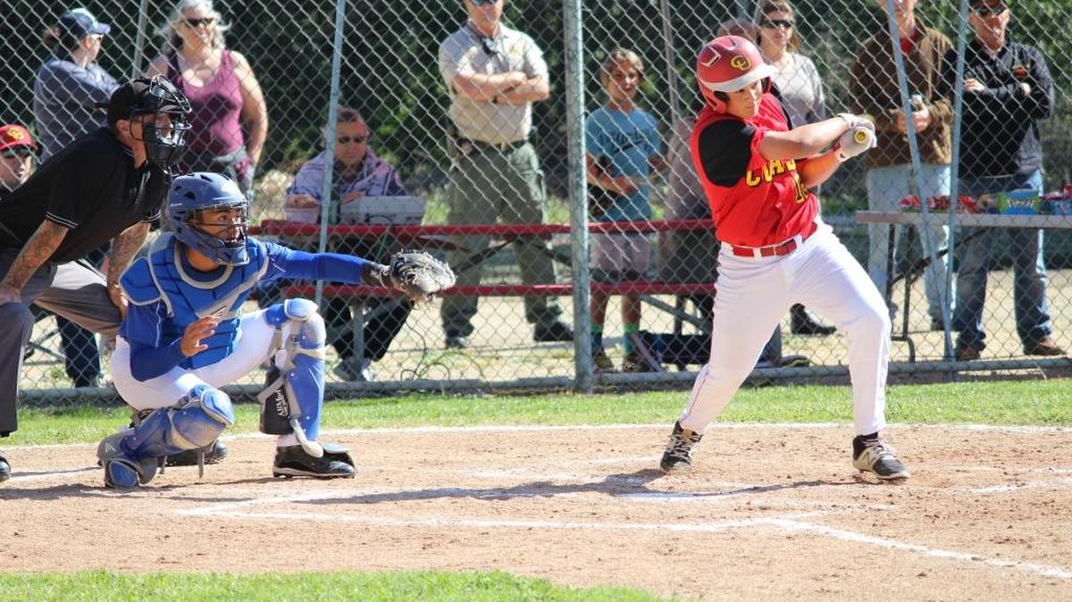 Coast Union freshman Emany Plasencia ripped a clutch double in the sixth inning Thursday, May 11, to give Coast a 3-2 lead.