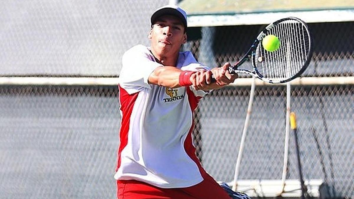 Alexis Mireles is Coast Union’s MVP for boys tennis for the second consecutive year.