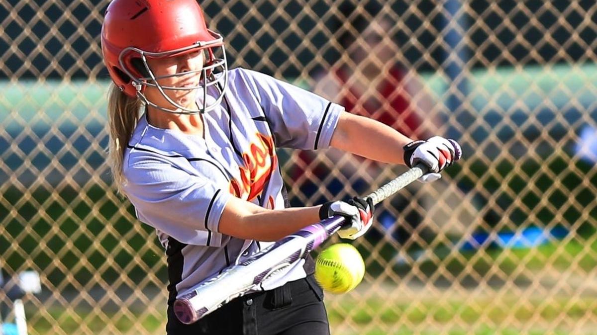 Senior Ashley Martinez — and every other player in the Coast Union lineup — had a hit March 17 in a 15-0 win over Avenal. Here, she bunts against Templeton earlier this season.