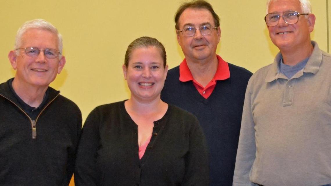 Crosby Schwartz, Alison Groves, Mark Rochefort and Ted Siegler (from left) are on the standing committee, along with Mel McColloch (not pictured).