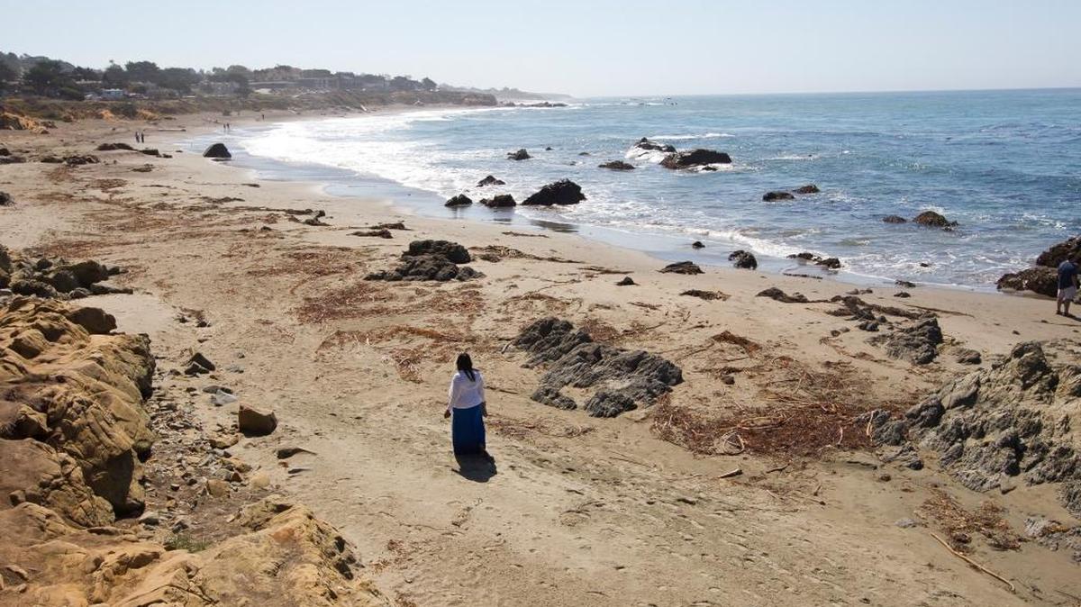 Moonstone Beach in Cambria.