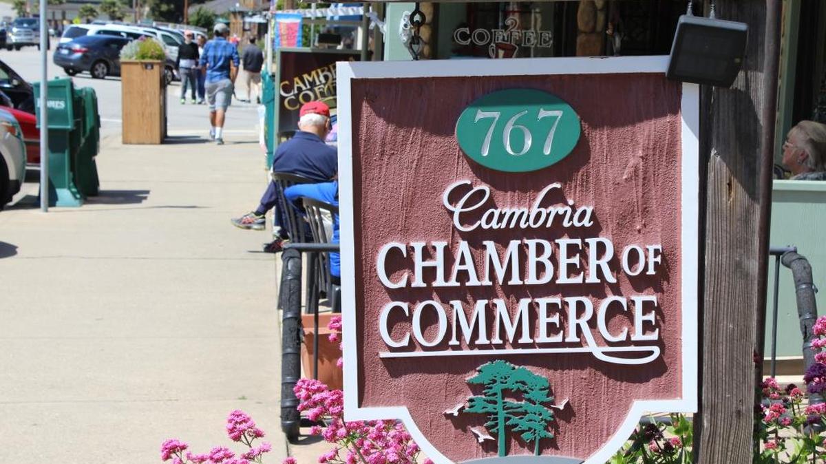 The Cambria Chamber of Commerce is sponsoring the community sidewalk sale.