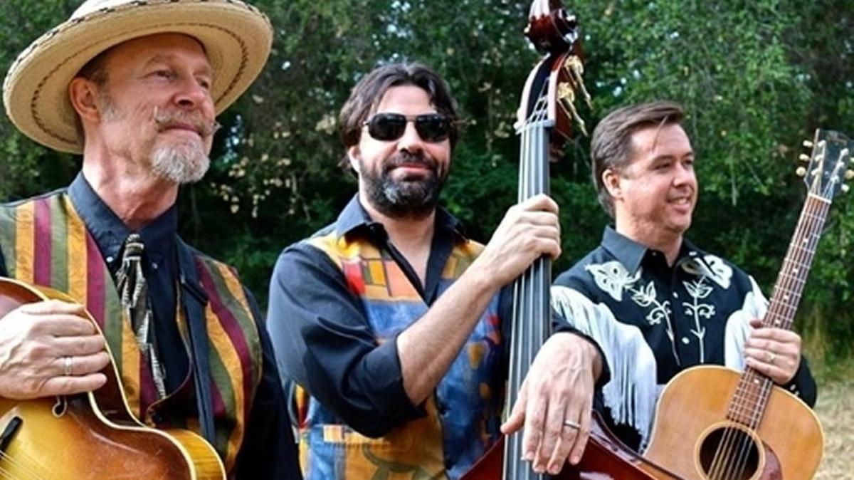 Joe Craven, left, and the Sometimers (Jonathan Stoyanoff and Bruce MacMillan) will appear in concert as part of the SLOFOLKS series.