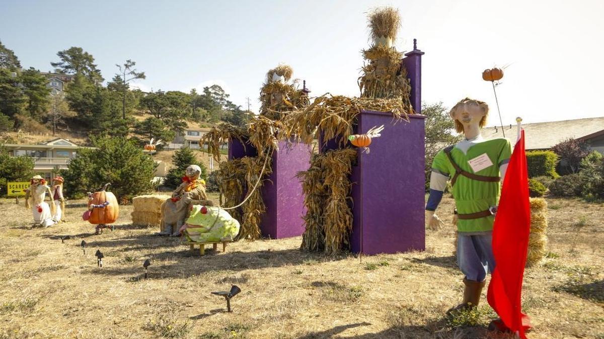 A new batch of Scarecrows have cropped up for the annual Cambria Scarecrow Festival.