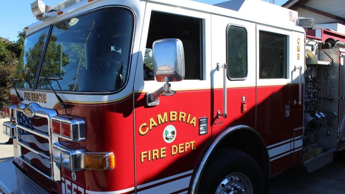 Land adjacent to the Cambria Fire Station was considered as a possible future home for an ambulance station.