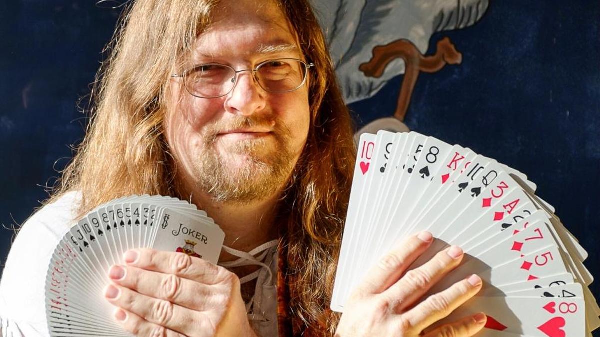 Rick Bruce will bring his magic show to the Pewter Plough Playhouse on New Year’s Eve.