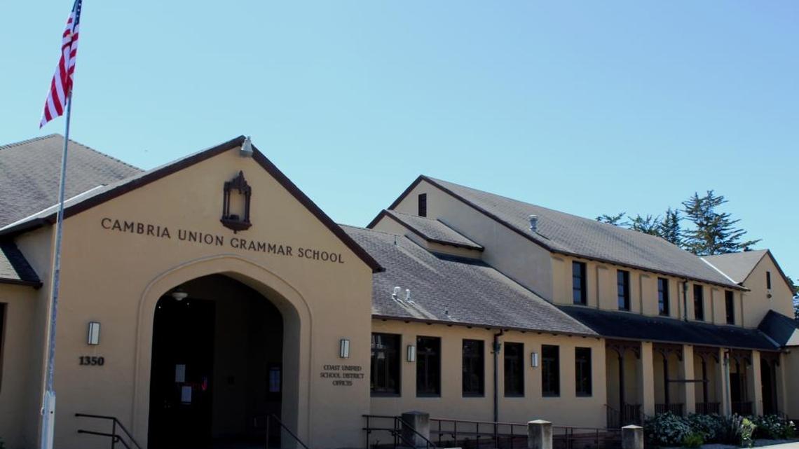 The Old Cambria Grammar School, which now houses the Coat Unified School District Offices.