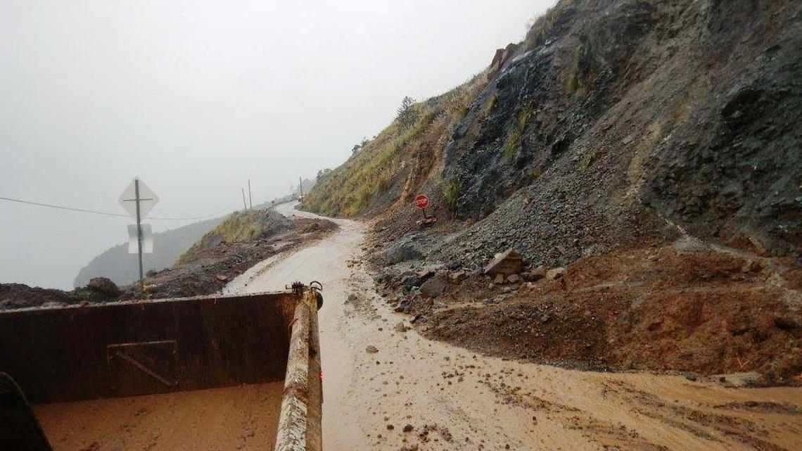 Portions of Highway 1 are buried under mudslides, and residents in the Big Sur area fear a months-long closure of one or both lanes.