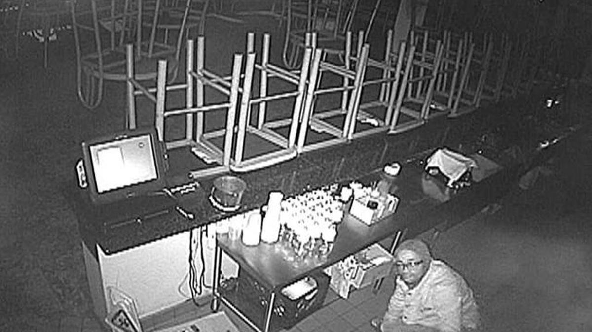 Surveillance footage at the Main Street Grill in Cambria allegedly shows Tyrone Brennen, 30, stealing money from an ATM.