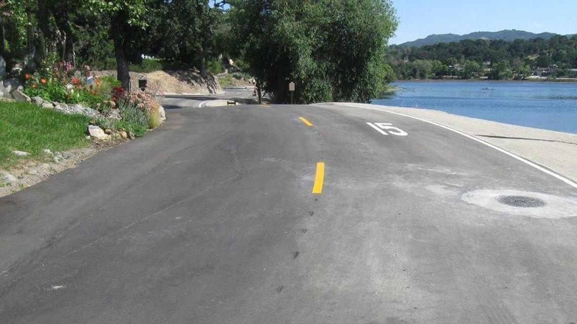 Atascadero Lake gets a road upgrade, but more work is needed