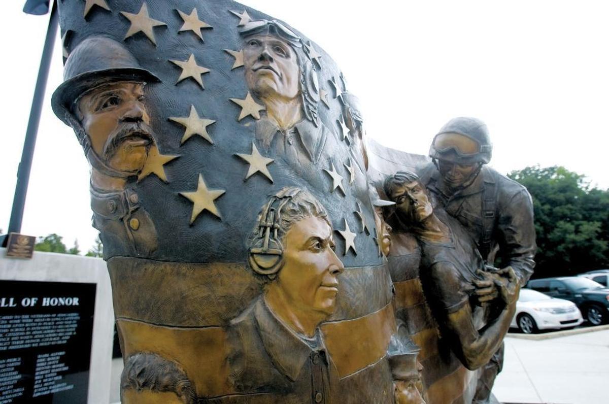 The Faces of Freedom Memorial in Atascadero.