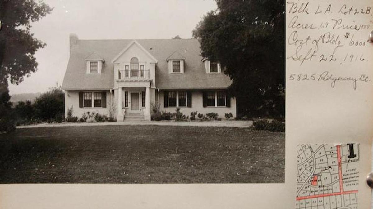 A photo from the Atascadero Historical Society archives shows the home at 5825 Ridgeway Court, now owned by Mark and Debra Turner. It is one of four on the 2016 Colony Home Tour and was built in 1916 by R.P. O’Connor, secretary of the Colony Holding Corp.