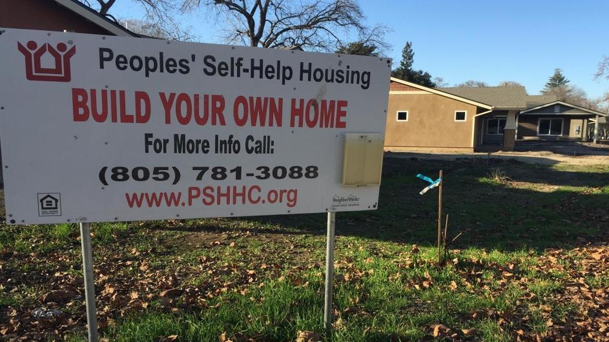 Development of self-help homes, where homeowners help in the construction, is nearing completion on the corner of Andres and Atascadero avenues.