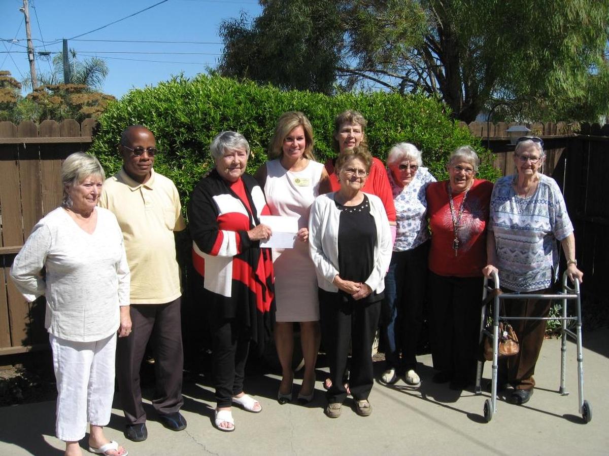 District 4 San Luis Obispo County Supervisor Lynn Compton recently presented a check to the Nipomo Senior Center. “It was great visiting the Nipomo Senior Center and delivering a check for $1,500,” Compton said. “The Senior Center will be updating the couches, floors, exterior and more in the near future. By applying for the county’s Community Grant Fund, the group was awarded money for these updates. Thank you to Judy Mishoulam for applying for the grant. This is a perfect example of how to use these funds. I am glad to be able to support such a deserving cause.”