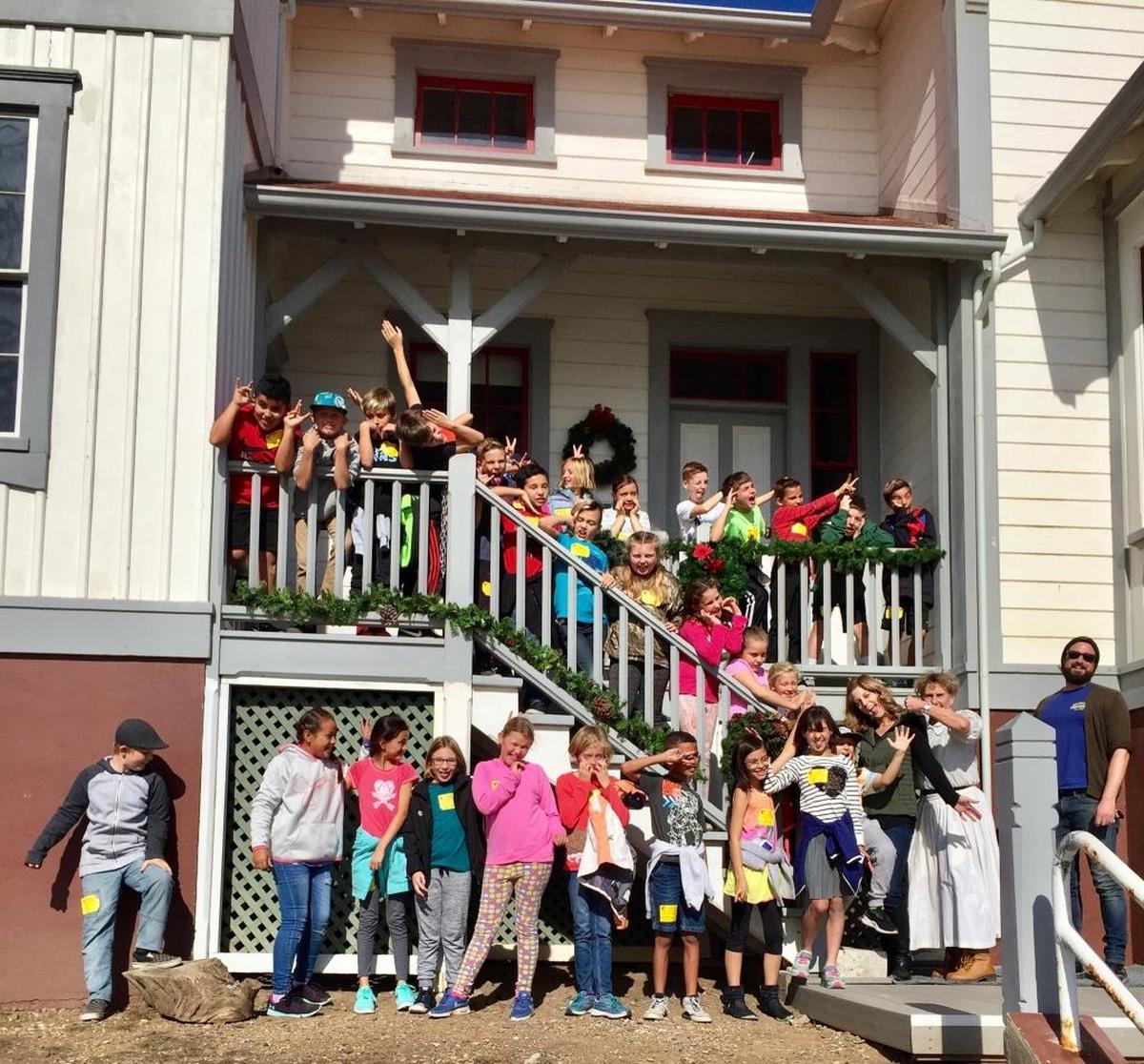 Heather Inglehart’s class from Harloe Elementary School in Arroyo Grande recently went on a field trip to the Point San Luis Lighthouse.