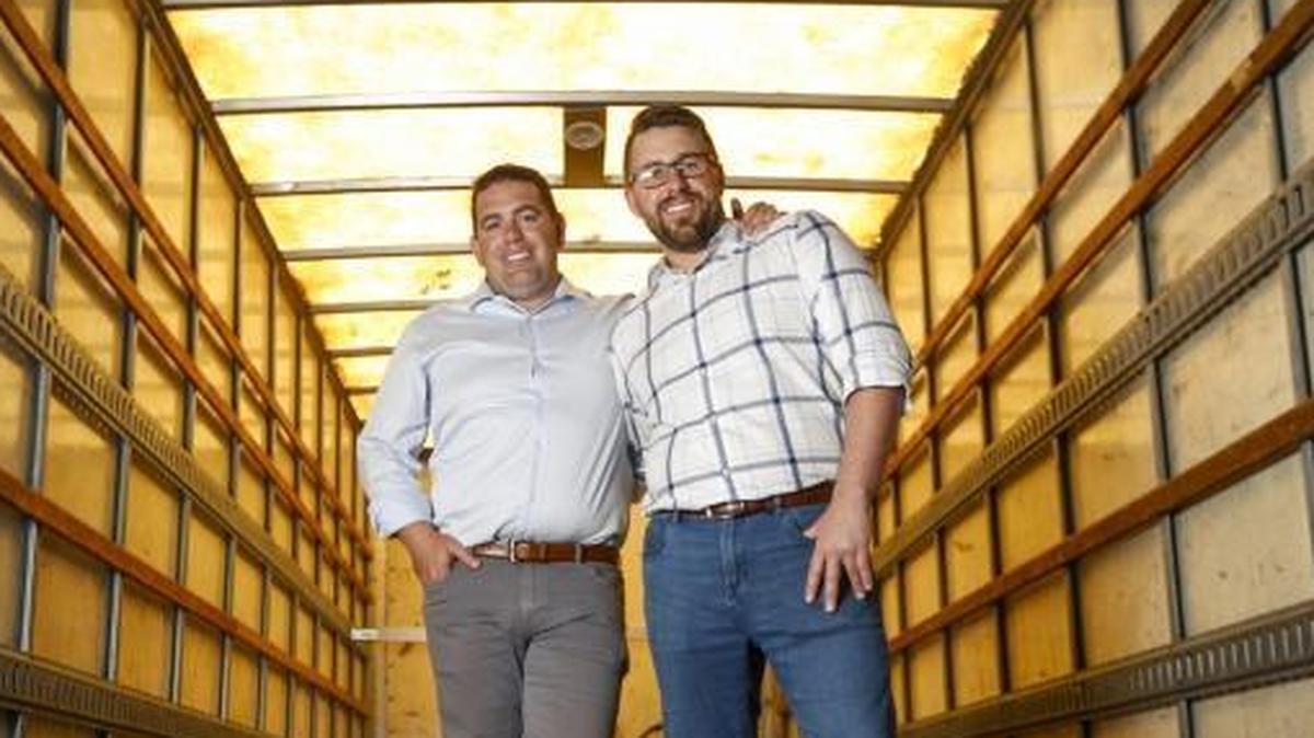 Aaron, left, and Evan Steed founded Meathead Movers.
