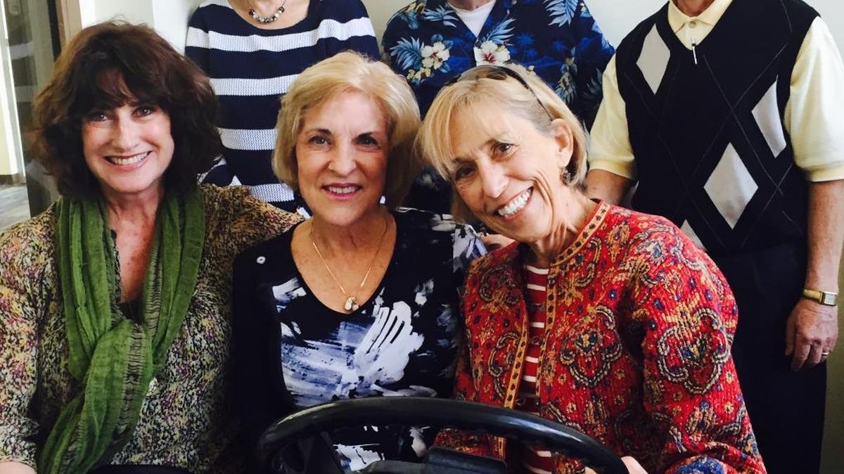 The Cal Poly Retired Faculty and Staff Club recently installed its 2016 officers. They are (from left on the front row) Laura Dimmitt, vice president; Carolyn Jones, secretary; Val Barboza, newsletter editor; (and from left on the back row) Gail Simmons, treasurer/membership; Glen Casey, president; and Richard Equinoa, immediate past president.