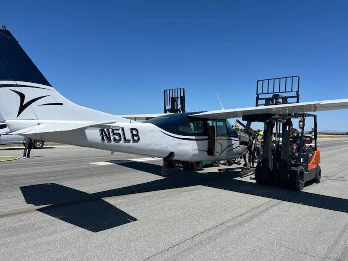 A small airplane crash-landed at the Paso Robles Municipal Airport on June 20, 2025. The crash did not result in injuries.