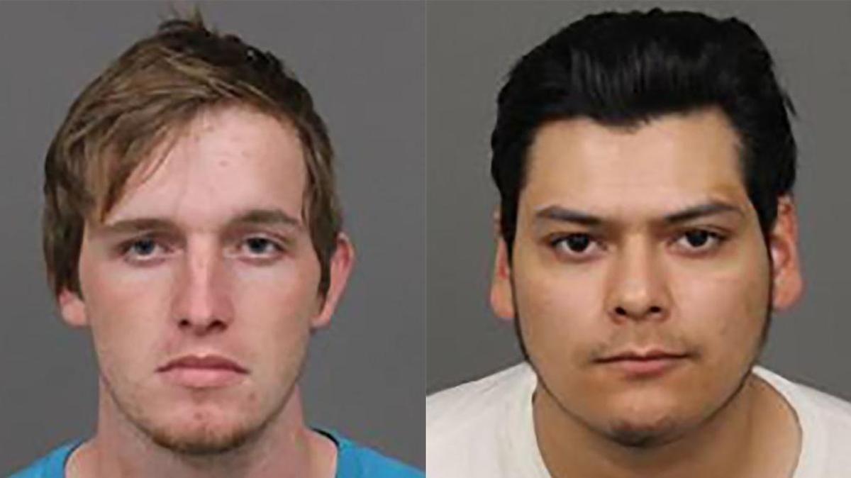 Brandon Foley, left, and Irving Cobarruviasfigueroa.