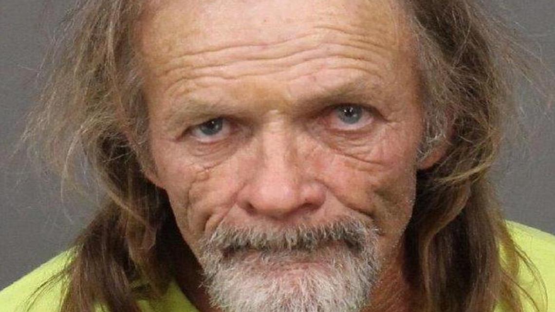 Gary Roger Reynolds, 58, was shot once in the abdomen by an Atascadero police officer after allegedly crashing his truck into a building and advancing on officers with a metal bar. This is an undated booking photo from a previous arrest.