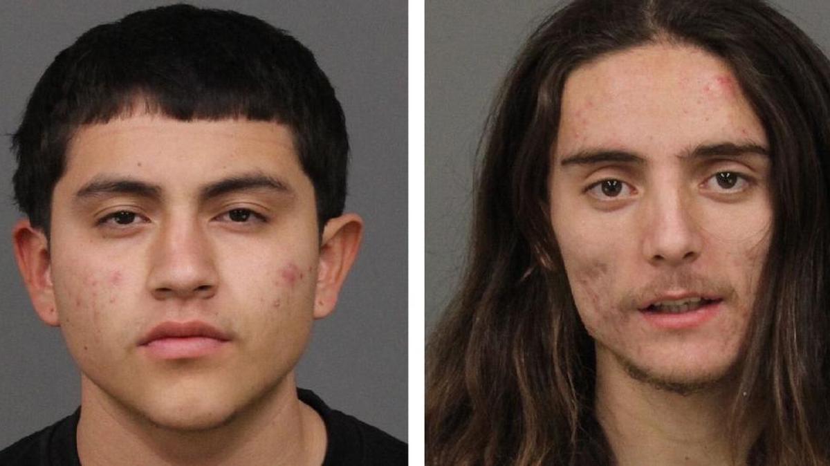 Jose Luis Campoverde, 18, and Andrew Rey Perez, 19, were arrested for an alleged armed robbery in Los Osos on Friday, Jan. 26, 2017.