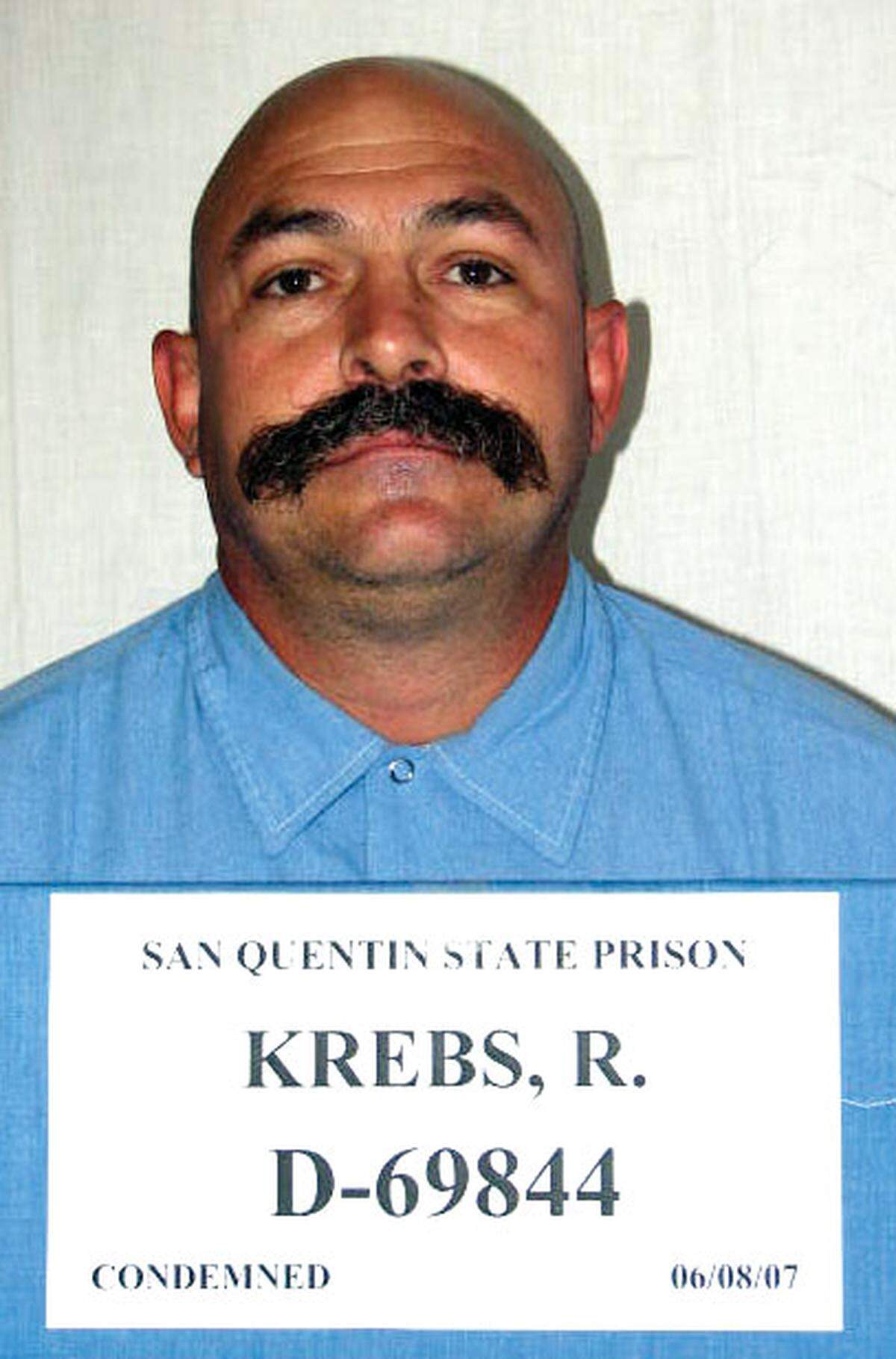 Rex Allan Krebs, seen here in 2007, is housed at San Quentin.