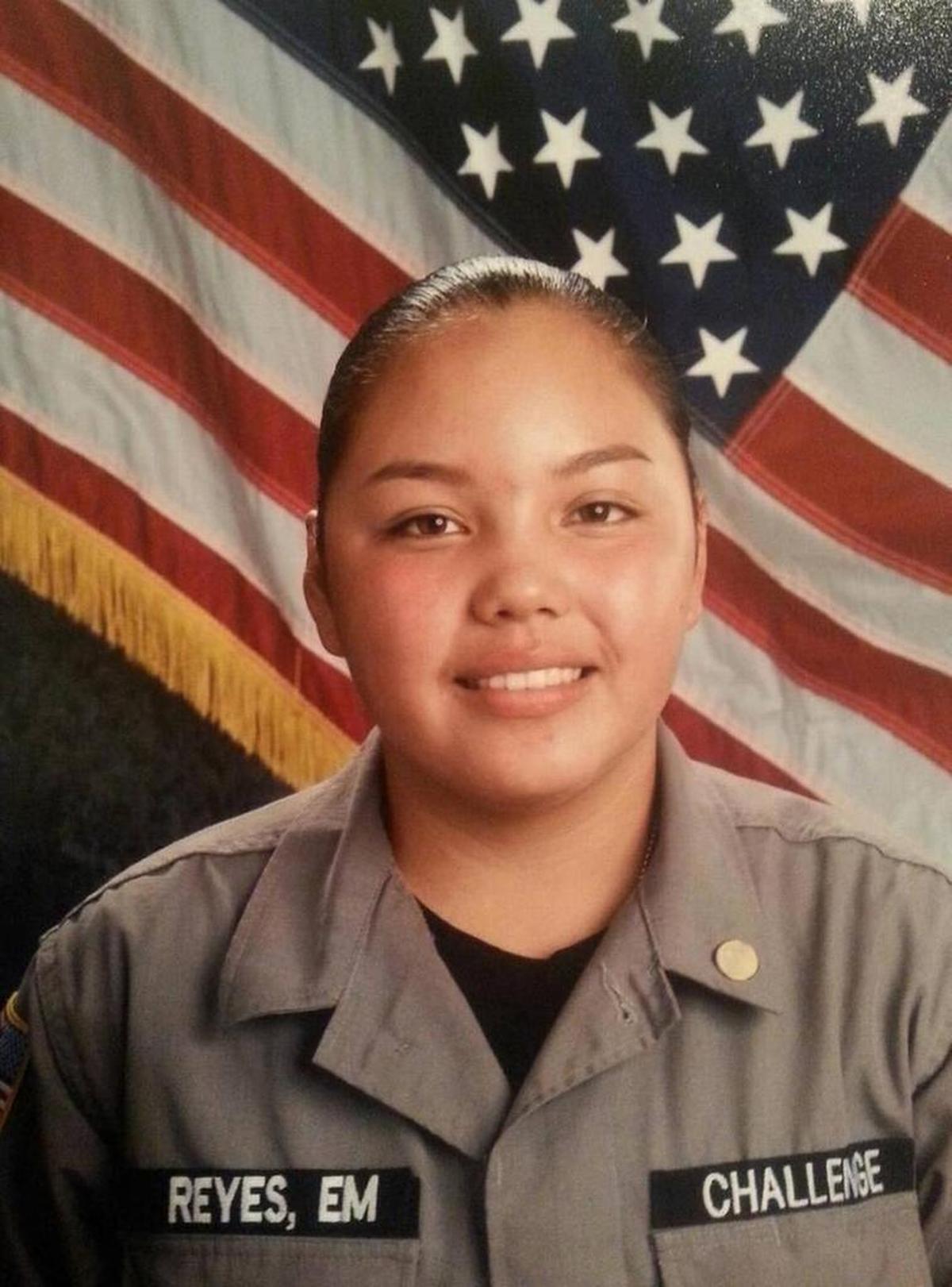 Emily Reyes, 16, of Wasco, graduated from Grizzly Youth Academy in San Luis Obispo in December 2015.
