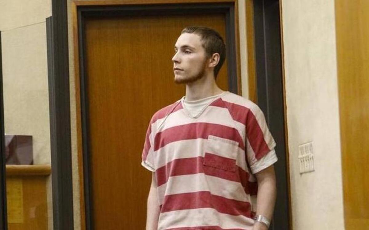 William Joel Schonberger appears in Superior Court last month during his arraignment on a single murder charge following the death of his father, William John Schonberger, on Dec. 9 in Morro Bay.