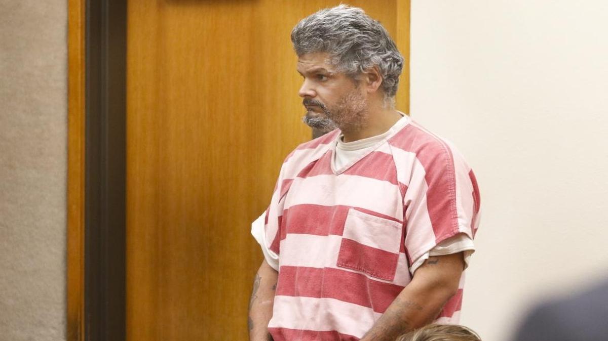 Manuel Jesus Perez during a July 2016 court hearing. Perez is accused of killing his roommate Joseph Charles Kienly IV of Grover Beach and setting fire to their Grover Beach home.