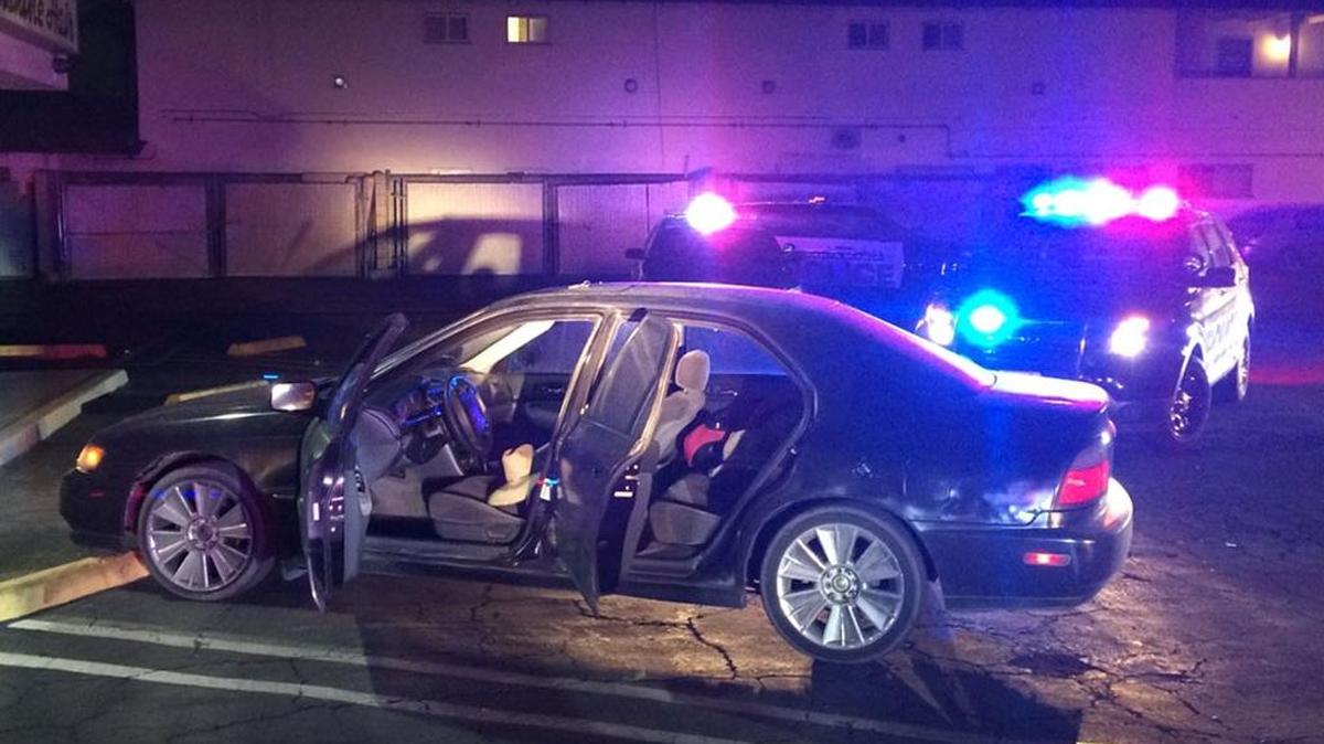 A 34-year-old Santa Maria woman was arrested Friday, October 27, 2017, on suspicion of kidnapping and vehicle-theft after she allegedly stole a car in which a sleeping 3-year-old child was in the back seat.