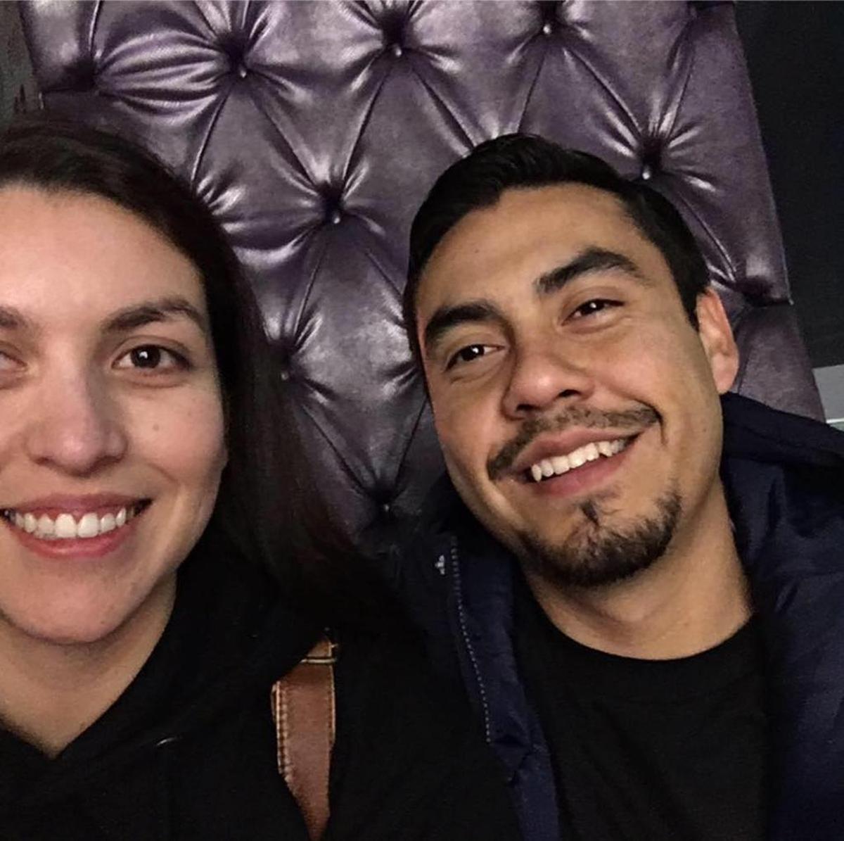 Paulina Ramirez-Diaz and her boyfriend, Julio Cesar Alonso, in a photo posted on her Facebook page on April 30, 2017.