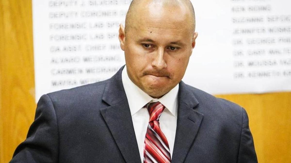 Sergio Aranda, 36, of Salinas, before testimony begins May 10 in San Luis Obispo Superior Court.