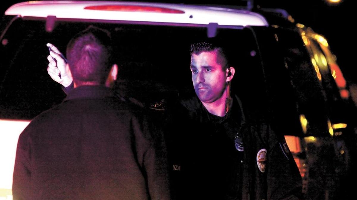 Pismo Beaach Police Officer Adrian Souza gives a field sobriety test to a driver in Oceano in 2012. Souza resigned from the police department June 10, 2022 after being caught engaging in oral sex on-duty.