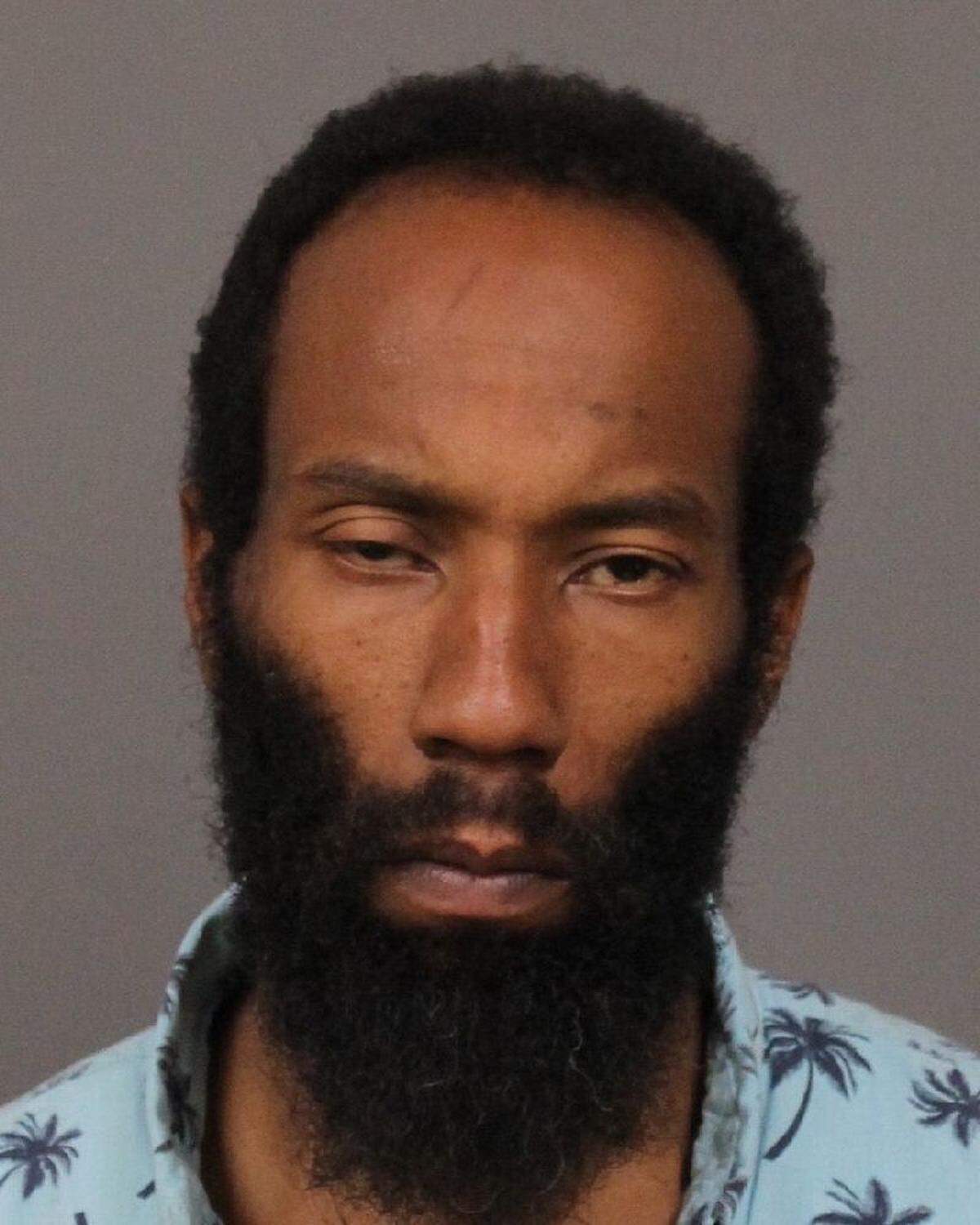 Denardo James, 35, was arrested on suspicion of arson.