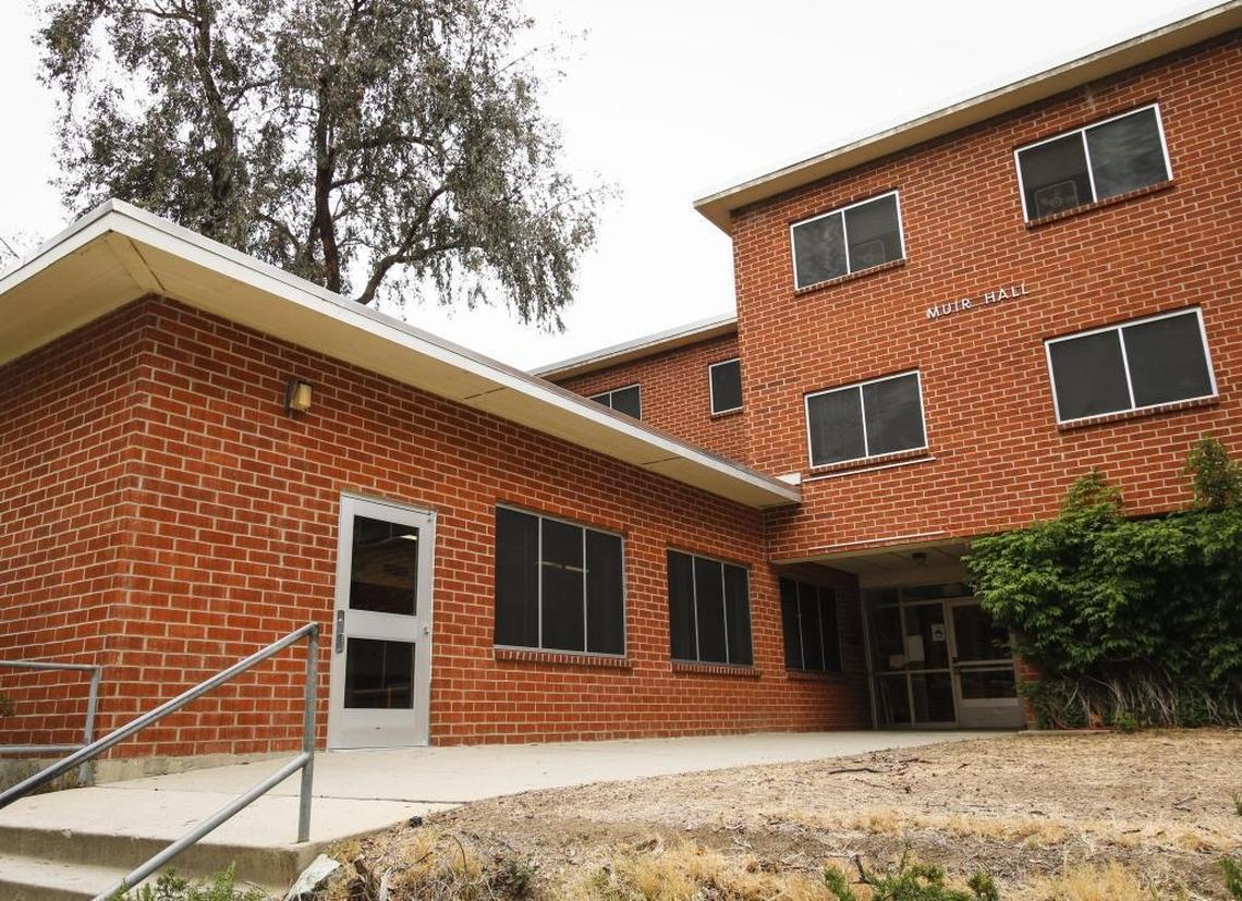 Jennifer Phillips, a friend of Kristin Smart who lived in Muir Hall, reported Smart missing to the University Police Department on May 27, 1996. Here’s a view of Muir Hall as it looks today.