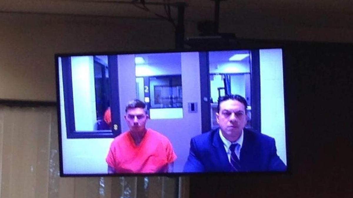 Daniel Brett Rowe, left, appeared in Thurston County Superior Court on Aug. 17 with public defender Christian Cabrerra. Rowe lived in Paso Robles from 1998 to 2004.