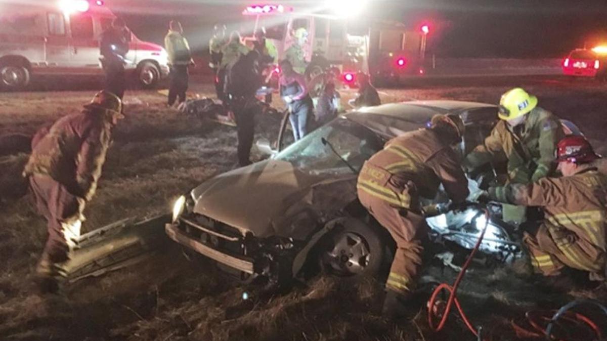 Two people were killed and three injured in a car collision on Highway 154 near Los Olivos on Sunday. A Santa Maria man involved in the collision was arrested and charged with a felony count of driving under the influence of alcohol.