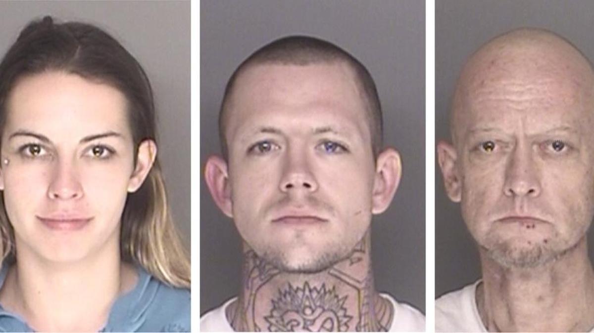 Carly Jo Orrison, Kevin Derrick and Aaron Derkacz