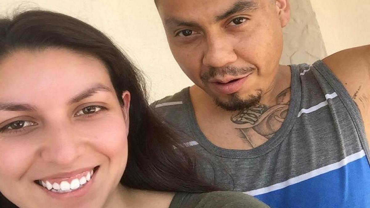 Nipomo homicide victim Paulina Ramirez-Diaz appears in a Facebook photo with her boyfriend Julio Cesar Alonso, who has been arrested on suspicion of murder.