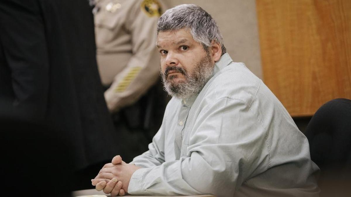 Manuel Perez of Grover Beach is accused of stabbing housemate Joseph Charles Kienly to death and setting the body on fire in July 2016.