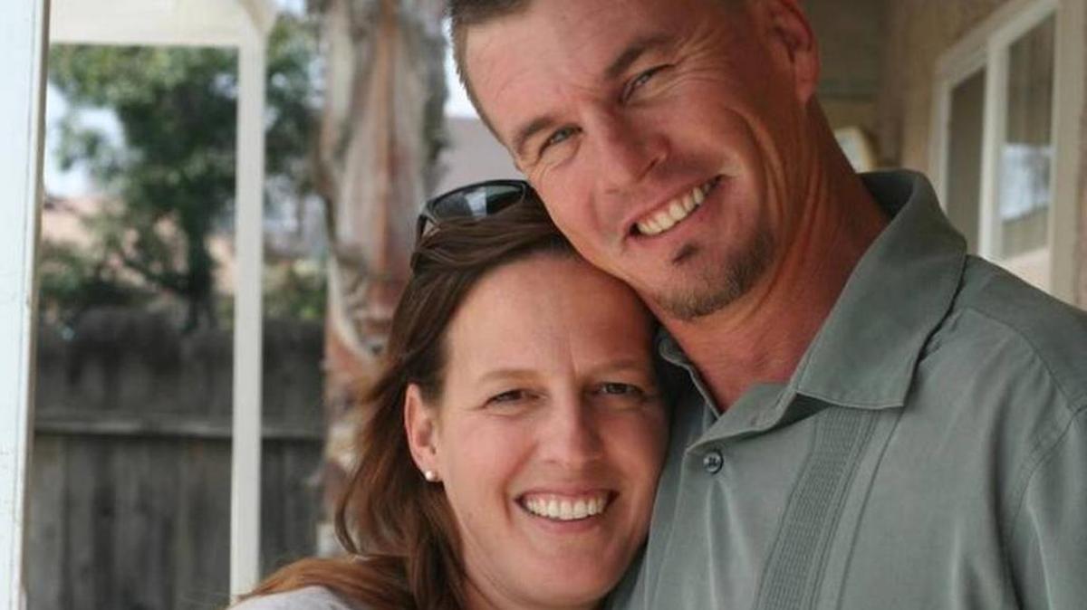 Veronica Brouwer, here with husband Matt Brouwer, was accused of murder in the death of her 2-month-old daughter in June 2017.